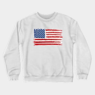 Official Vintage Flag of USA Crewneck Sweatshirt